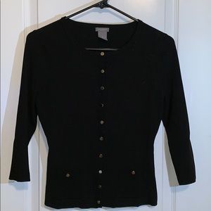 Ann Taylor Snap Up Cardigan